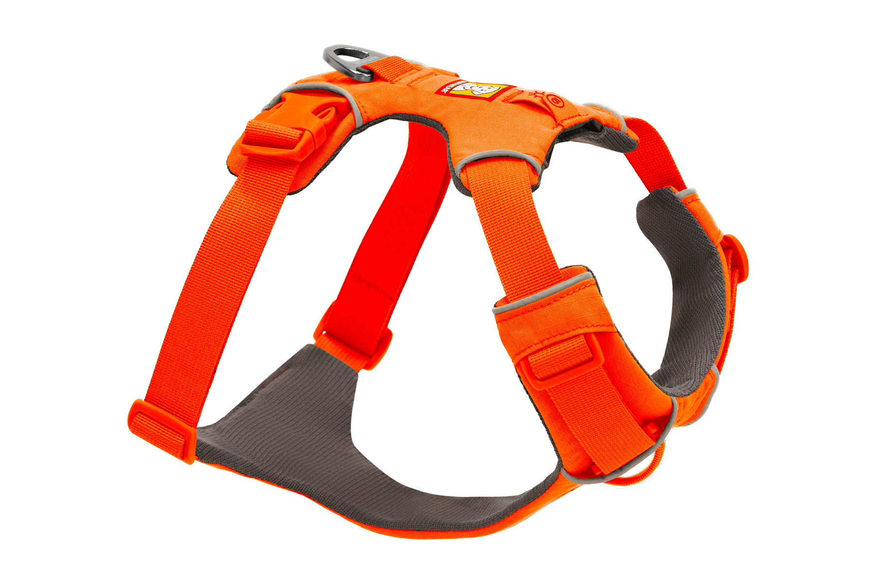 Arnés para perros Ruffwear Front Range en color naranja