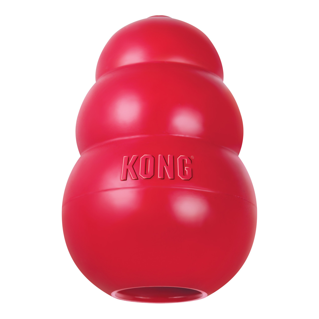 Juguete rellenable para perros KONG Classic rojo