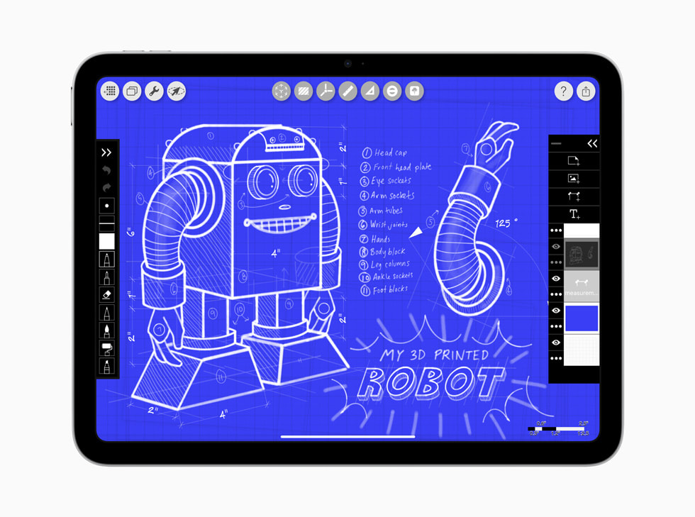 iPad de 11 pulgadas con chip A16