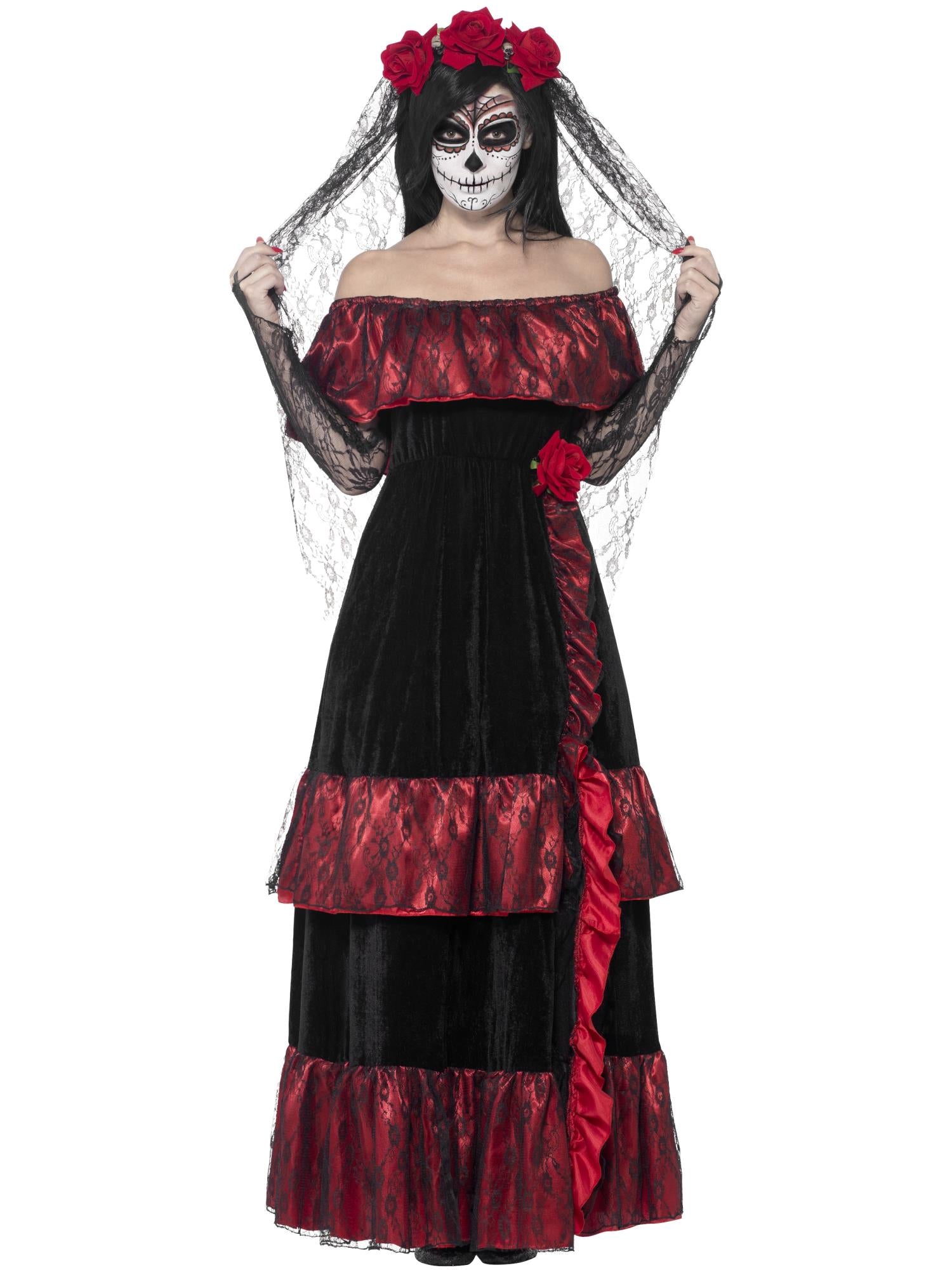 Smiffys Day of the Dead Bride disfraz de catrina