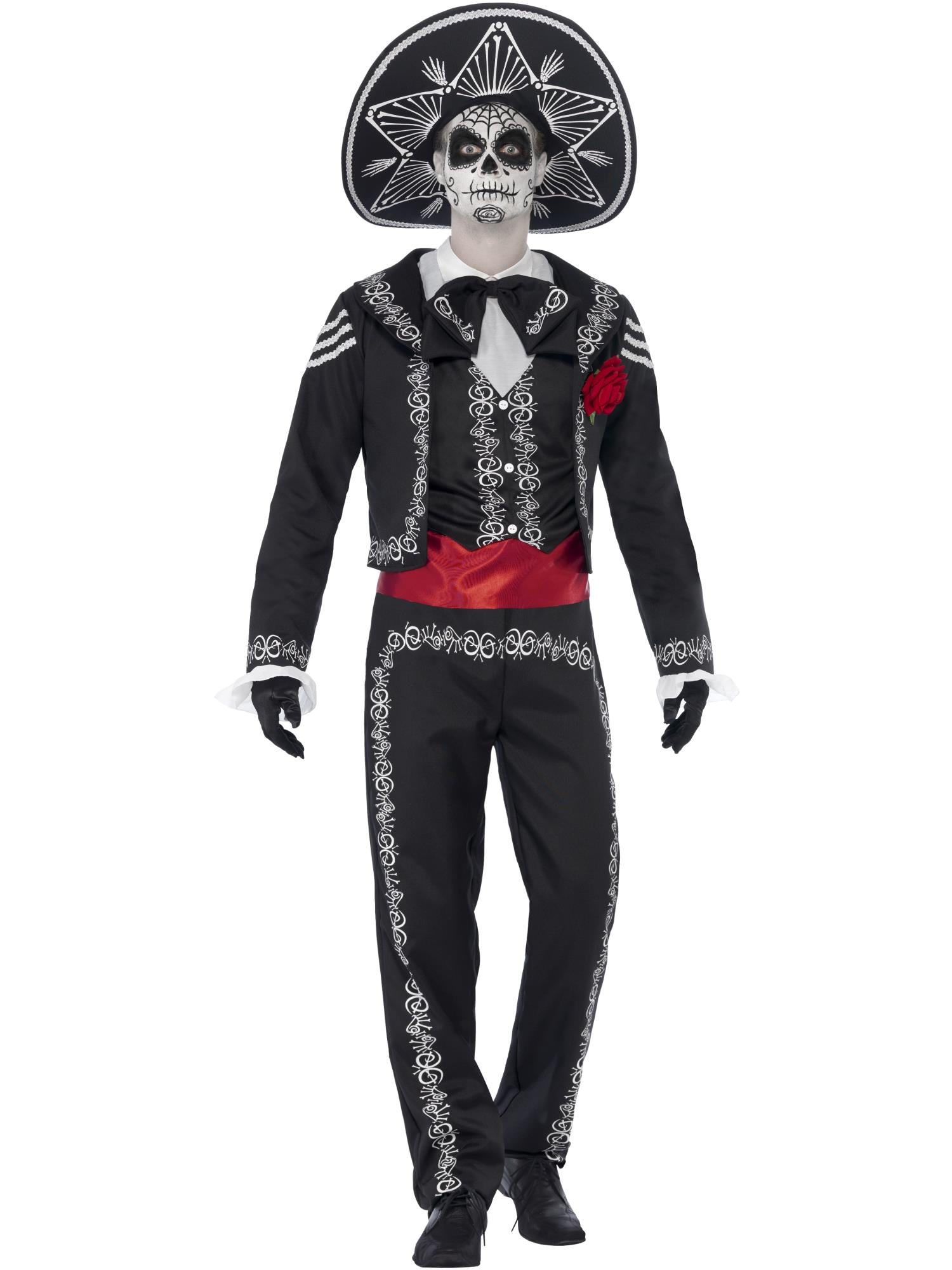 Smiffys Day of the Dead Señor Bones Costume