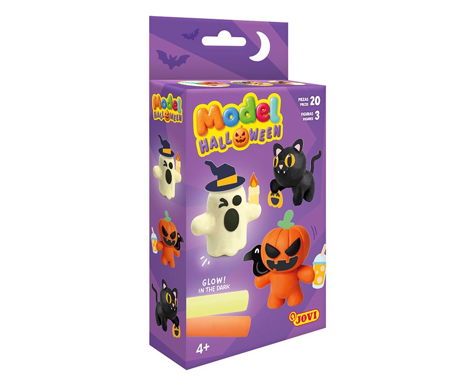 Kit de plastilina JOVI Play & Fun Model Halloween