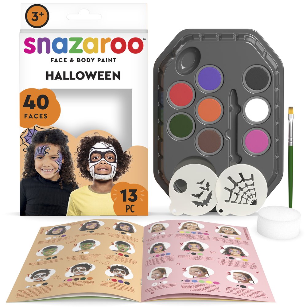 Kit de maquillaje de Halloween Snazaroo Halloween Characters